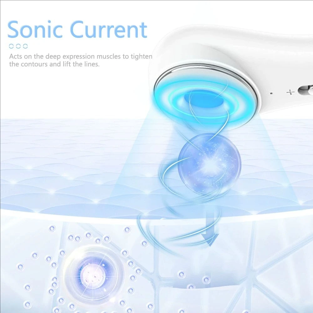 Hoge Frequentie Anti-aging Machine Ultrasone Gezichtsschoonheid Apparaat Ionische Gezicht Massager Rimpel Verwijdering Lift Draai Huidverzorging Tool