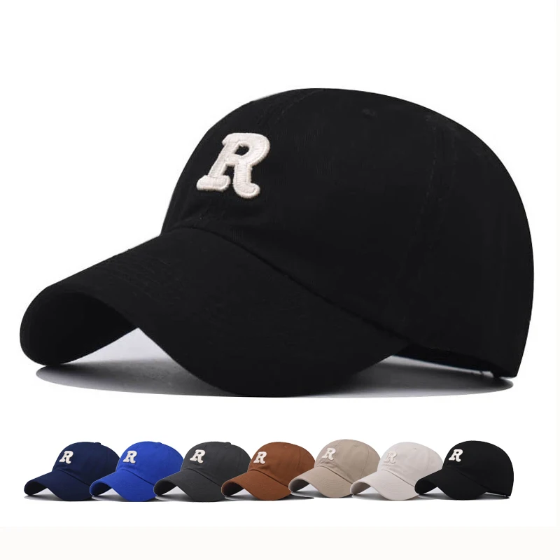 

Baseball Cap Plus-size Snapback Hat Big yards cap R letter Cap European size Sun hat Spring Autumn baseball cap Sport cap