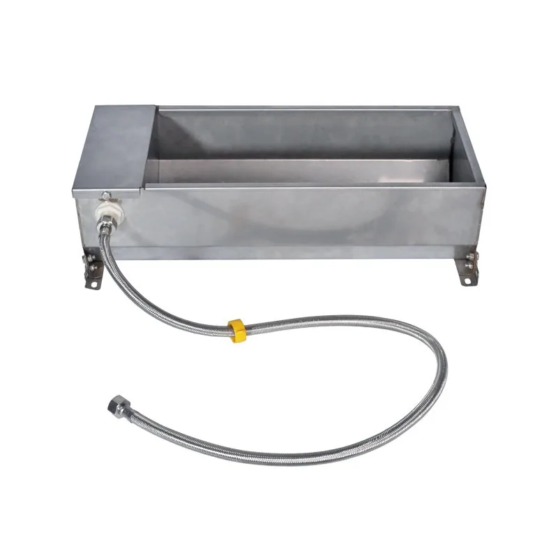 Stainless Steel Automatic Poultry Drinker Rectangular Large Capacity Anti-contamination Water Trough For Chicken Duck Pigeon