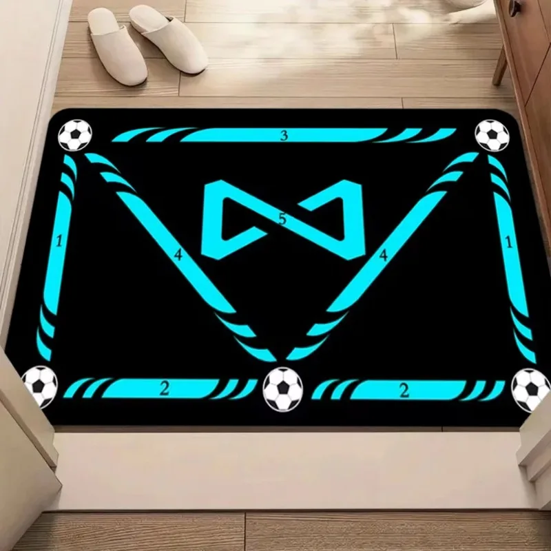 Football Sports Door Mat Sports Training Area Rug Daily Home Decor Carpet Soft Non-slip Floor Mat for Entrance Bathroom Kitchen