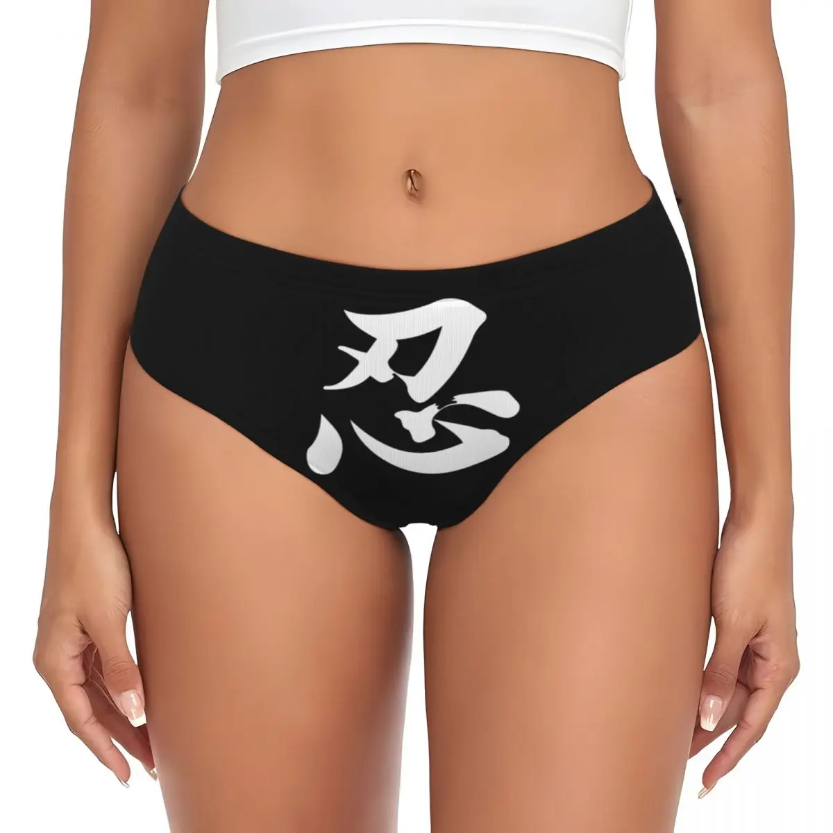

Custom Cartoons U-Uzumakies N-Narutoes Briefs Underwear Women's Comfortable Stretch Manga Panties