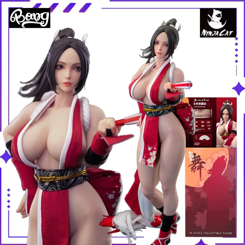 

Новый запас NINJA CAT Ninja Catwoman Fighting Home Dance Unknown Fire Dance Doujin 1/6 12-дюймовая подвижная кукла Готовая модель игрушки в подарок