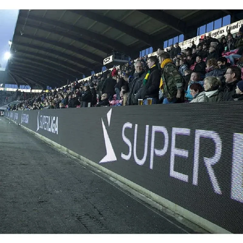 Customizable Soccer Football Sports Entertainment Field Outdoor Advertising P3 Billboard Sign Panel Hd Stadium Perimeter Led Dis