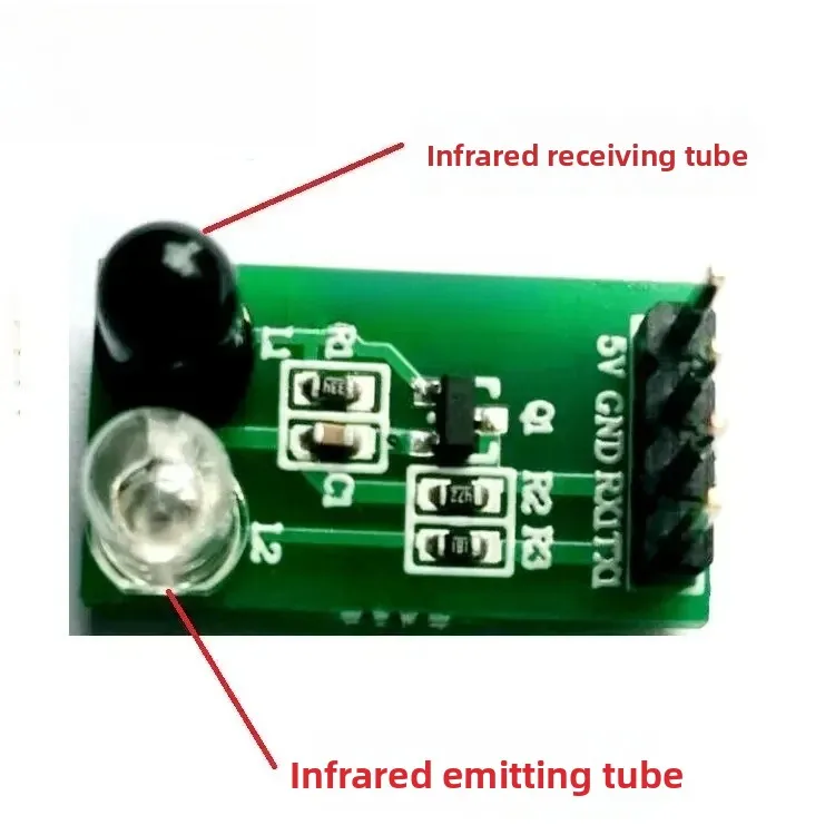 10 pcs IR Communication Modules, Serial Port Infrared Receiver & Transmitter, Industrial Grade, Compatible with Nir