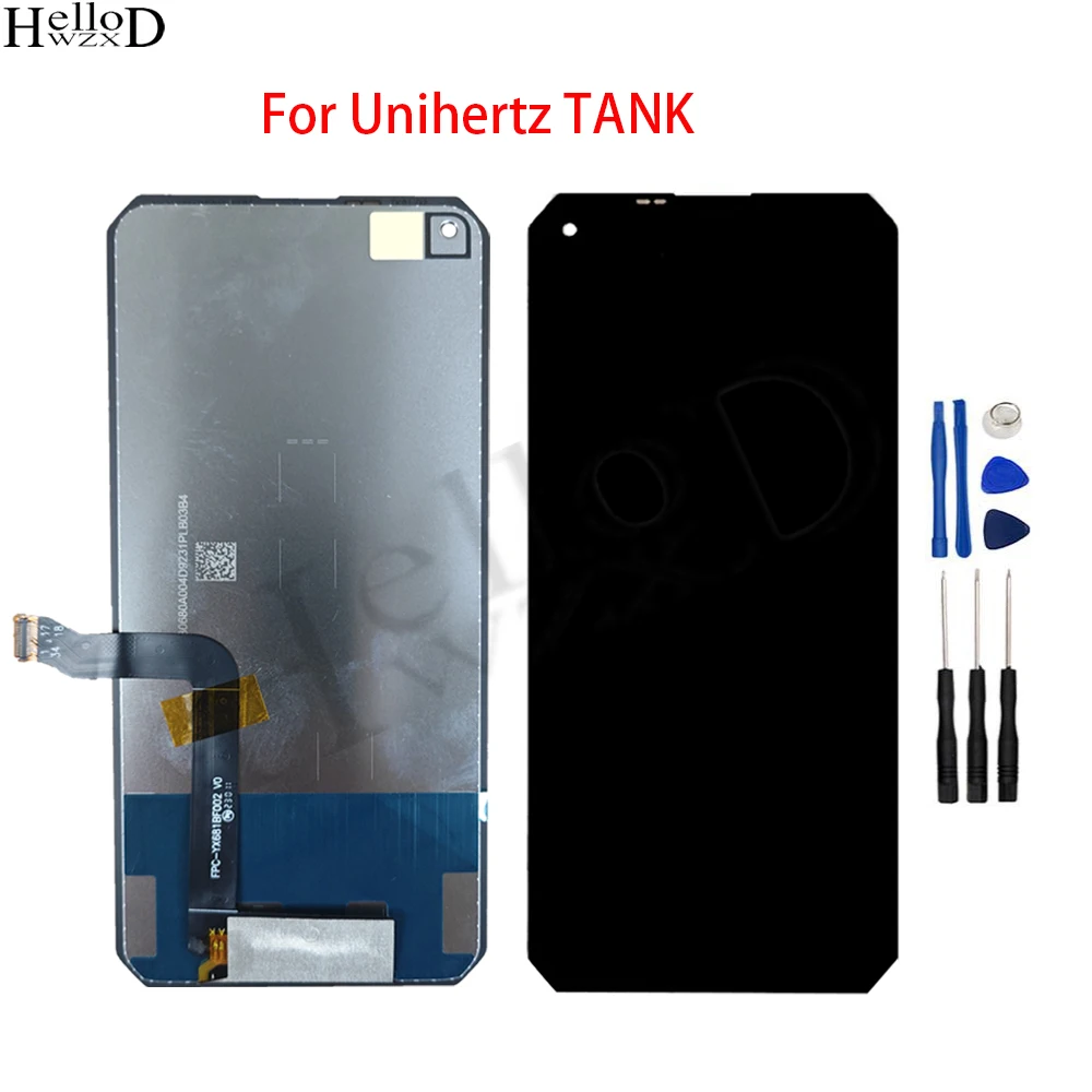 For Unihertz 8848 Tank 1 LCD Display For Unihertz 8849 TANK 2 LCD Display Touch Screen Digitier Assembly Replacement