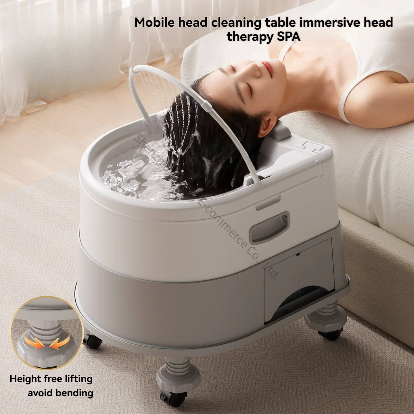 Shampoo Basin for Pregnant Women Lying Flat Type Confinement Lying Down Hair Washing Artifact for Home Elderly Bedridden Patient