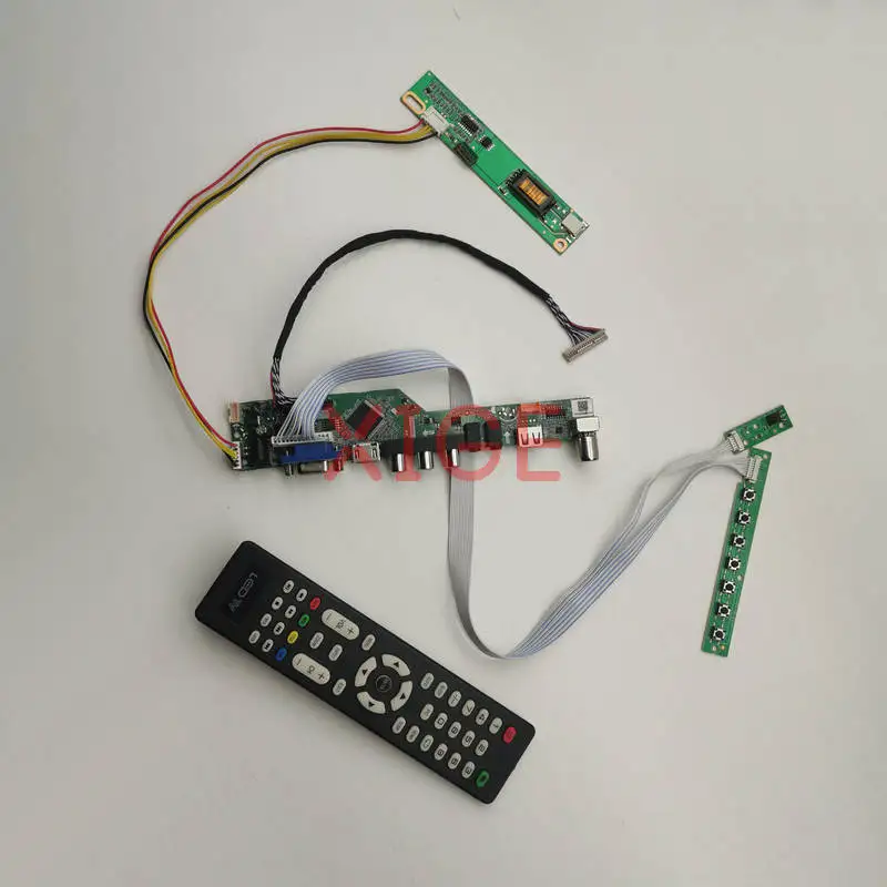 

For LP150X2 LP150X1 LP150X04 HSD150PX11 Matrix Controller Drive Board Kit DIY 1024*768 1CCFL HDMI+VGA+AV+USB LVDS-20Pin 1024x768