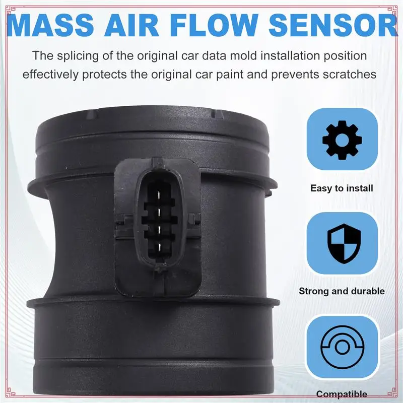 Sensor de fluxo de ar maciço 0281006056 para carro Fiat Ducato Iveco Daily 2006-2025 55220331