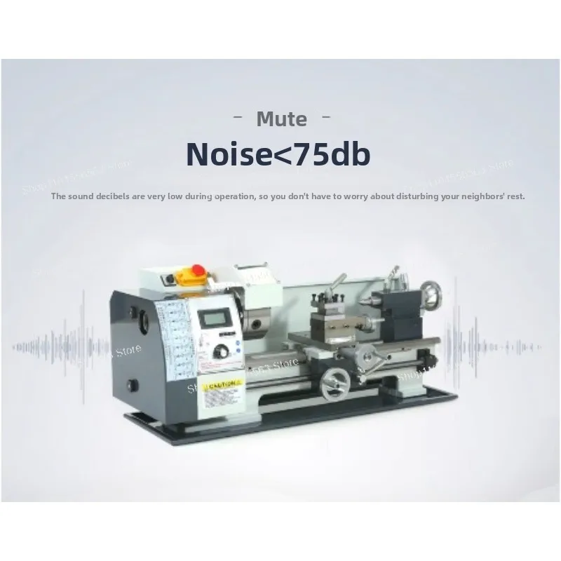 1100W Precision Mini Metal Lathe - Small Home Electronics Micromachining Machinery (220V)