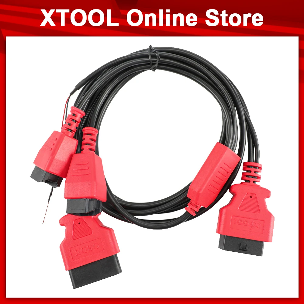 XTOOL FCA 12+8 Connector Universal Cable Adapter For Chrysler Connect With X100Pad3 A80pro A80promaster EZ400pro D7 D8 D9 D9Pro