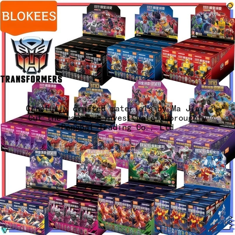 Blokees Starry Version1-11 Transformer 9 Non-repeating Rodimus Prime Shockwave Megatron Optimus Prime Action Figures  Toys Gift
