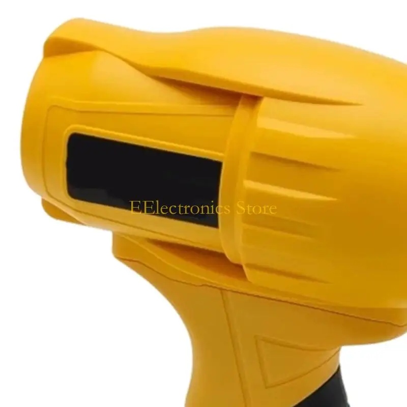 B03C Brushless Portable Blower Body with Display Window and Nozzle Set for Dry Dust Removal in Garage Areas and Work Areas