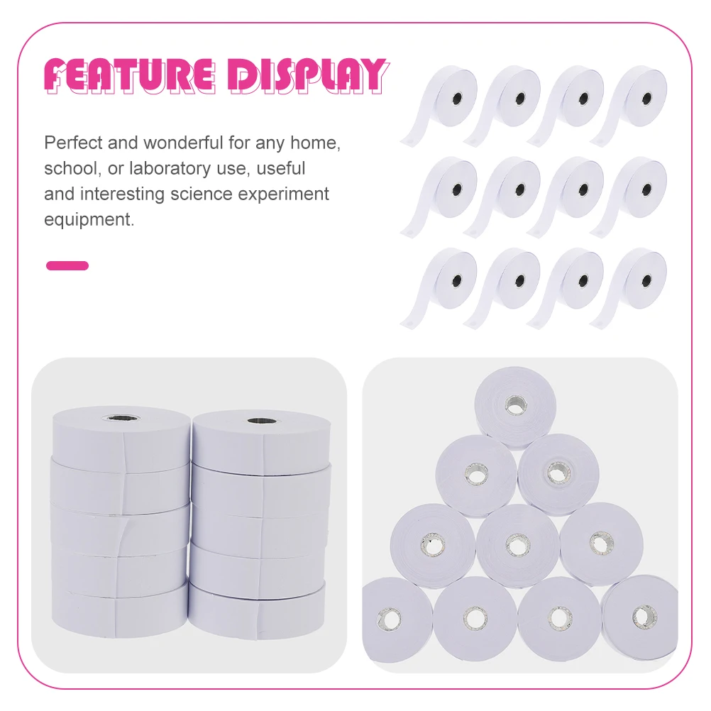 

12 Rolls Tool Electromagnetic Dot Timer Paper Tape Physics Experiment School Spark