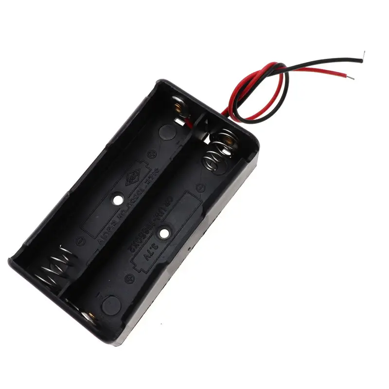 4pcs 18650 Battery Holder with Wire 3.7V/7.4V/11.1V/14.8V 1/2/3/4 18650 Holder Box for 18650 Battery with Connect Lead image 4
