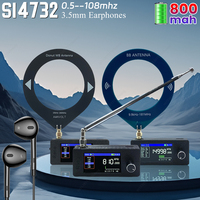 Upgraded Version AMNVOLT ATS MINI PRO SI4732 0.5-108mhz Full Band DSP Radio Pocket Receiver FM AM MW SW SSB Newest Firmware