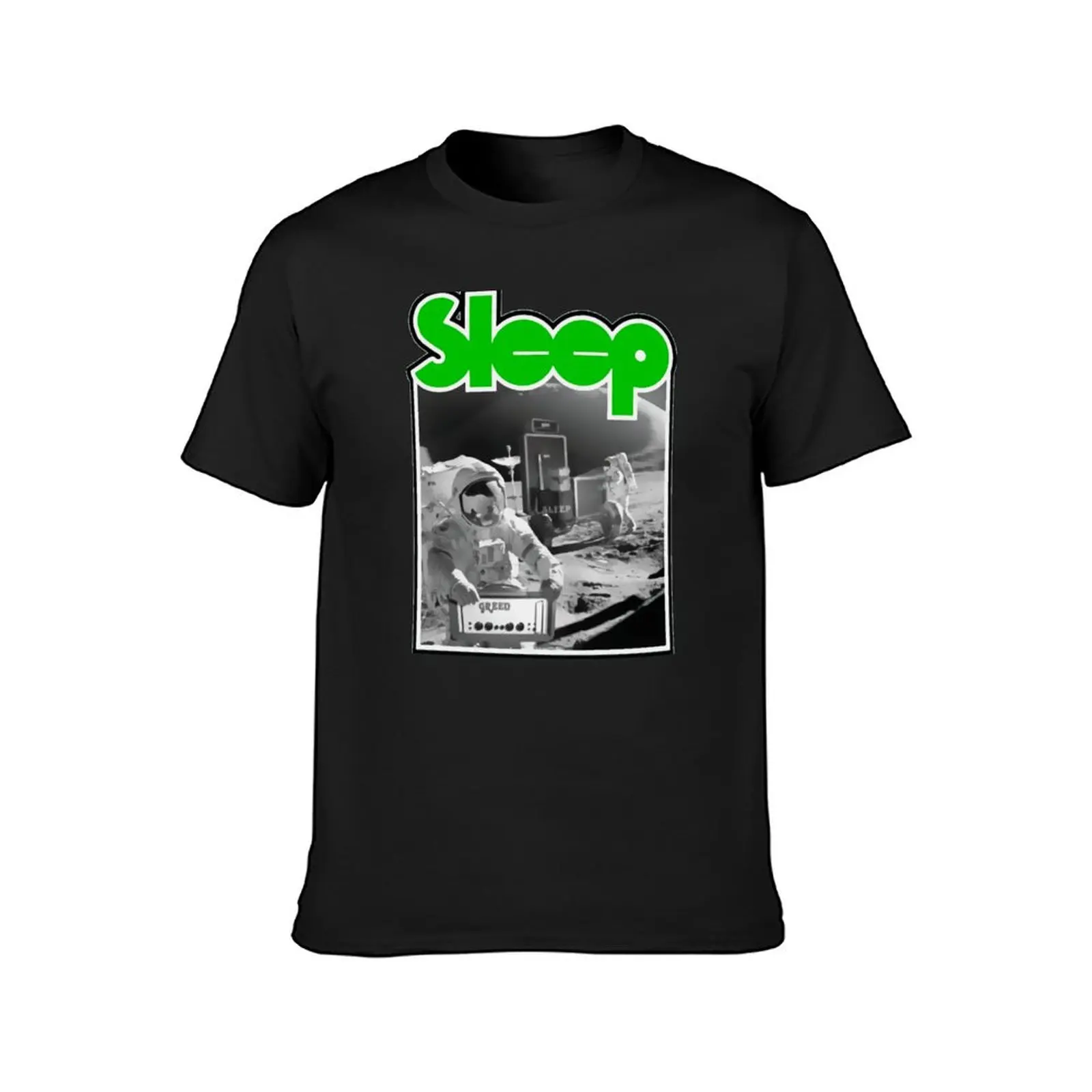 Sleep Greed T-shirt quick drying oversized vintage mens clothing