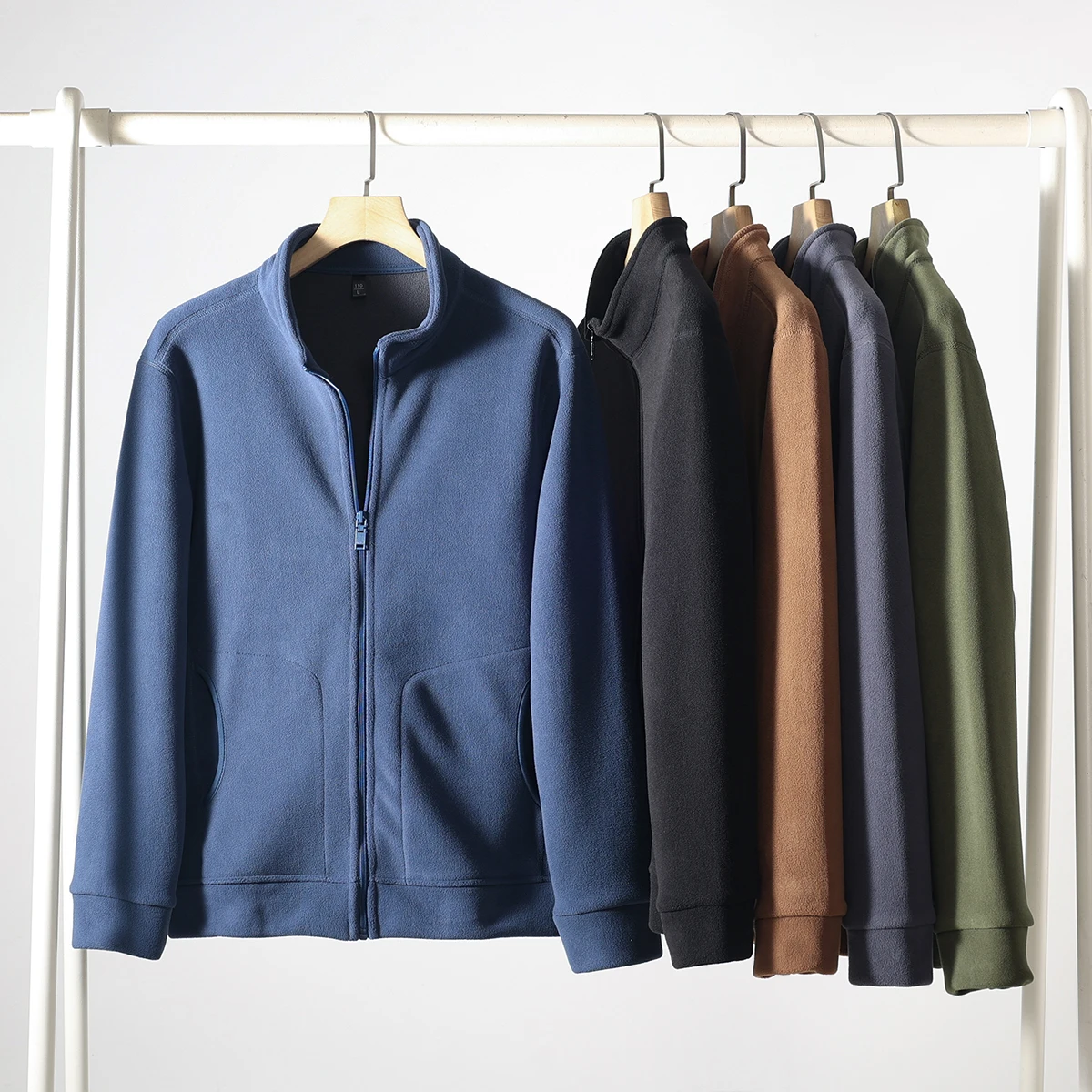 

Thiened ветрозащитный двусторонний Fce повседневный кардиган с воротником толстовка мужская осень-зима Sle Urban Faion молодежная верхняя одежда