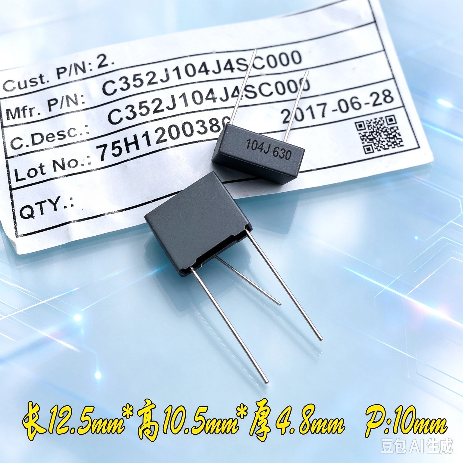 for-fara-mkp-104-100nf-01uf-630v-2j-safety-capacitor-c352j104j-100pcs