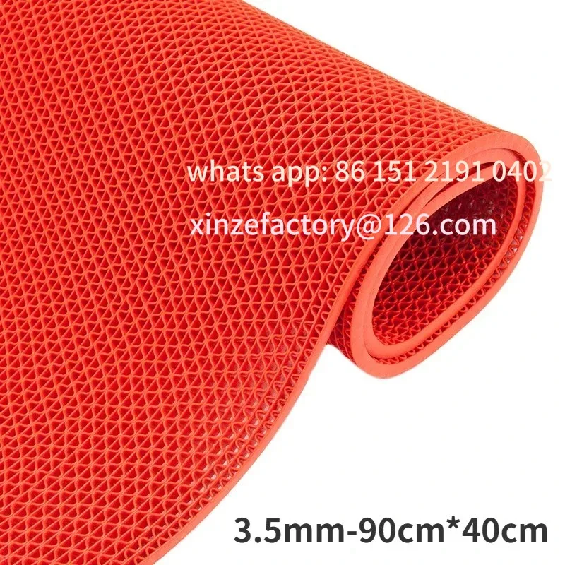 

Customizable Non-slip Floor Mats Plastic Pvc Kitchen Bathroom Bathroom Outdoor Pool Waterproof Dirt-resistant Foot Mats Carpet N