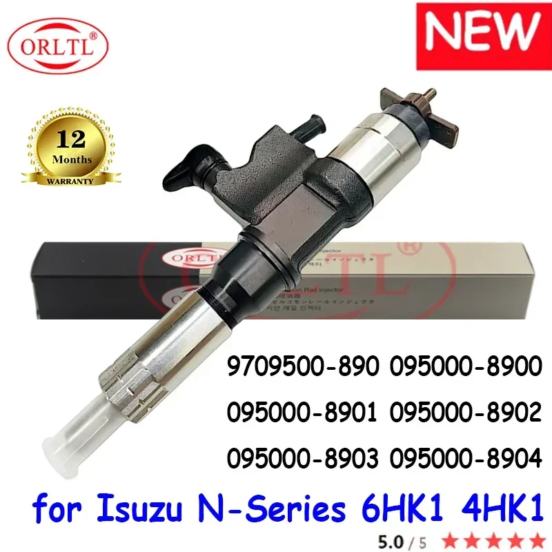 

ORLTL 095000-8900 НОВЫЙ Высококачественный инжектор 9709500-8900 095000-8901 095000-8902 095000-8903 095000-8904 для ISUZU 4HJ1 6HK1