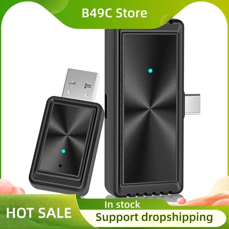 B49C Wireless Carplay Adapter Dual System Mirroring FOTA Online Upgrade Car Box Wired To Wireless