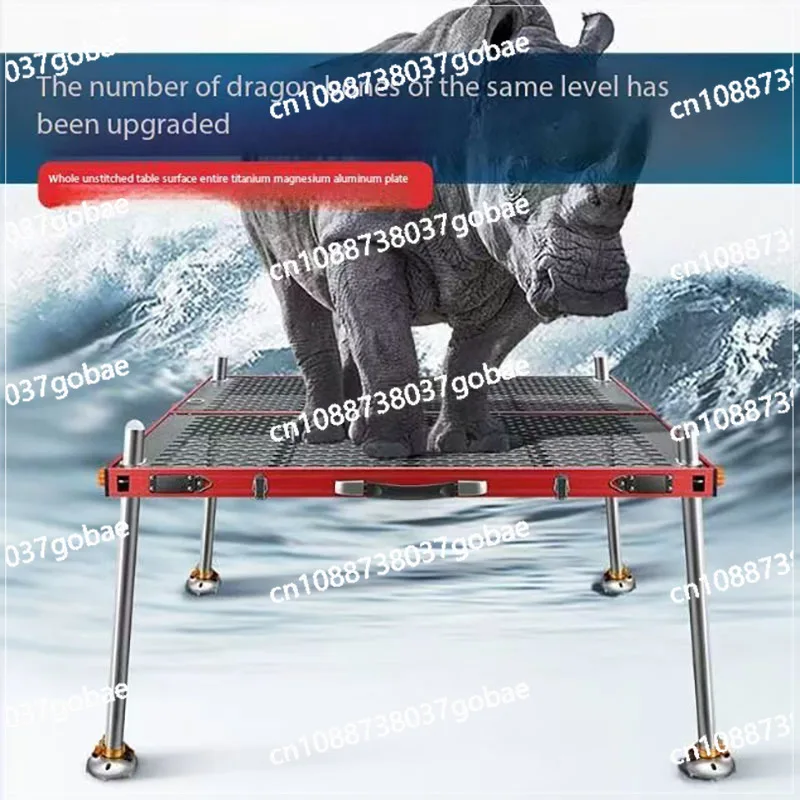 2025 New ultra light folding aluminum alloy deep water fishing platform bracket big fishing platform free hollowing