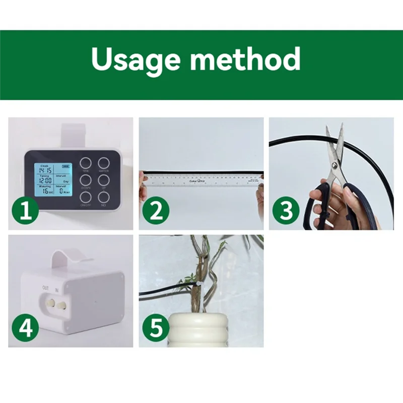 

【Limited Time Offer】Smart Automatic Watering System Potted Plants Self Watering System With Drop Arrow