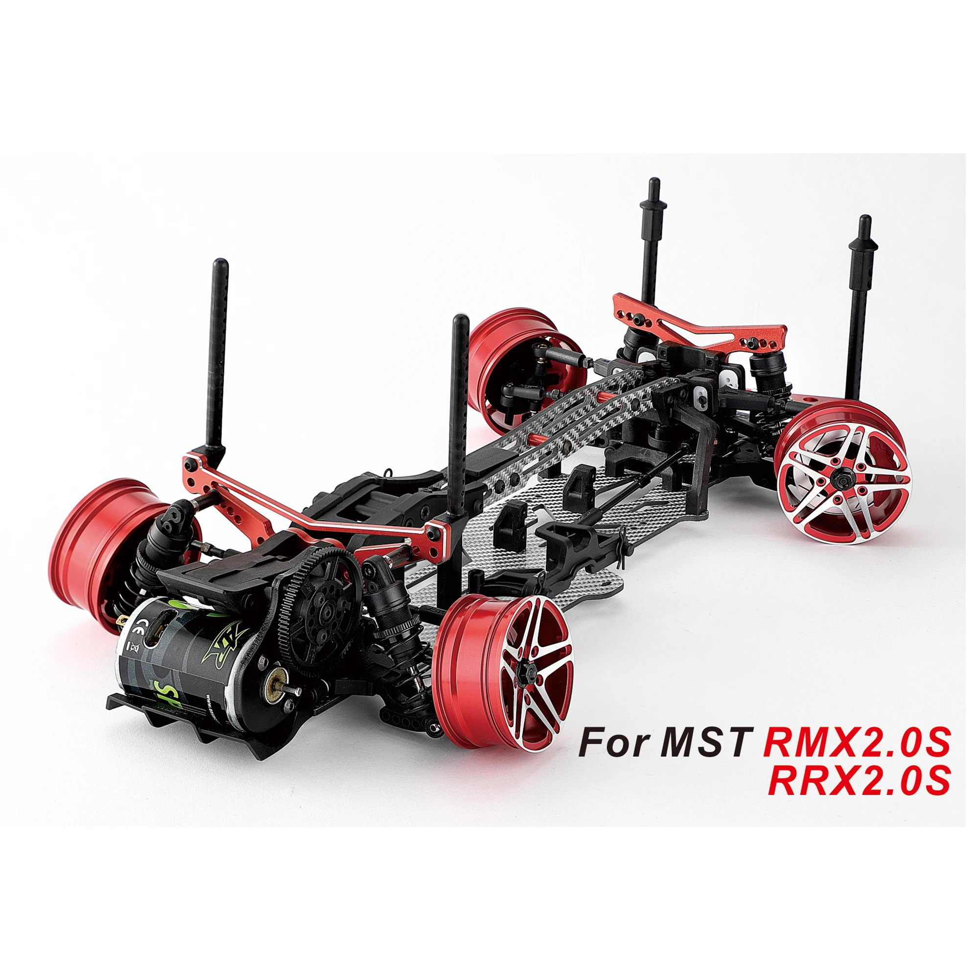 High quality 1:10 drift RC Car Carbon Fiber & Aluminum Upgrade Kit for For MST RMX2.0S/MST RRX2.0S