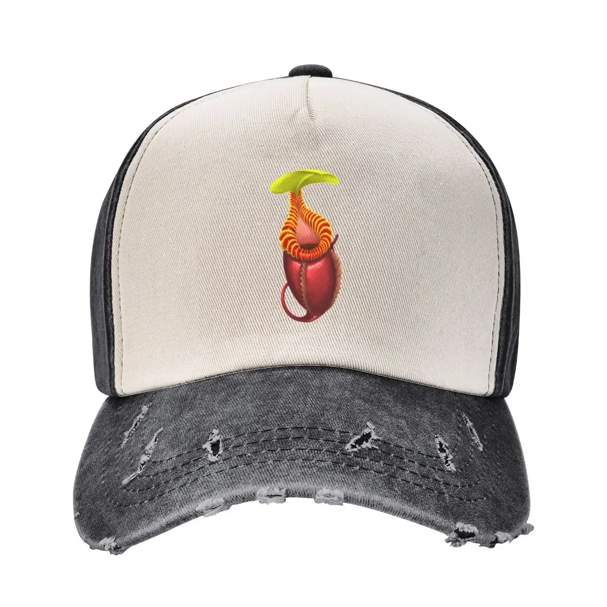 Carnivorous Plant Nepenthes Villosa Botanical Pitcher Plant Baseball Cap Gentleman Hat Visor Ladies Men's