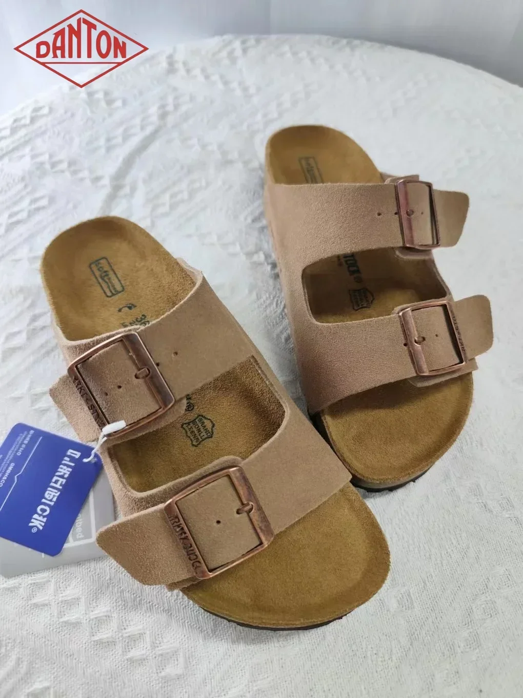 2025 Nouvelle collection de sandales Boston en cuir de haute qualité pour hommes et femmes, mode été, toutes occasions, chaussures souples à semelle souple