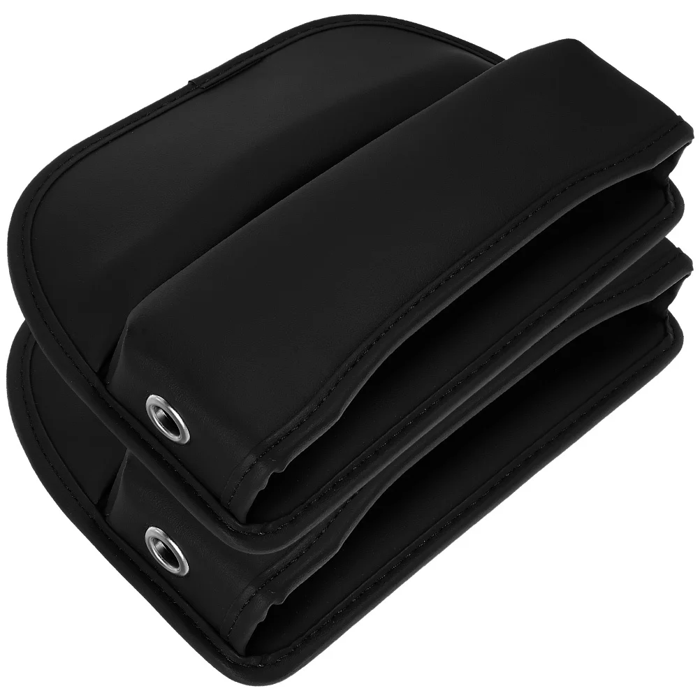 

2Pcs Car Gap Filler PU Seat Organizer Box Portable Storage for Car Interior Organizers and Storage Front Seat