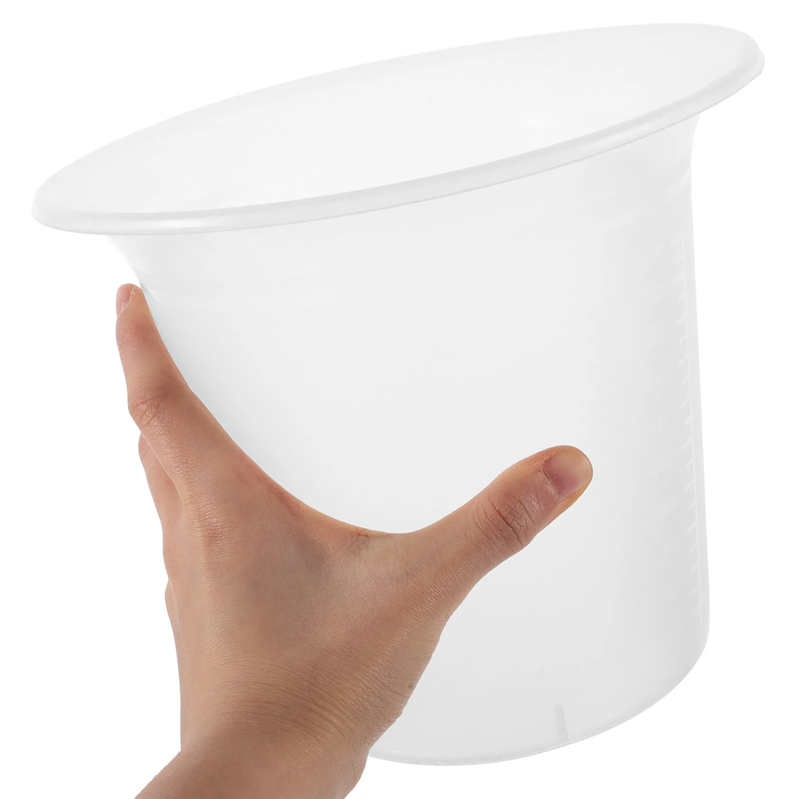 Potty Pee Bucket Urine Tank with Scale Frosted Nonslip Thickened Round Bedside Spittoon Chamber Pot for Men Women Elderly