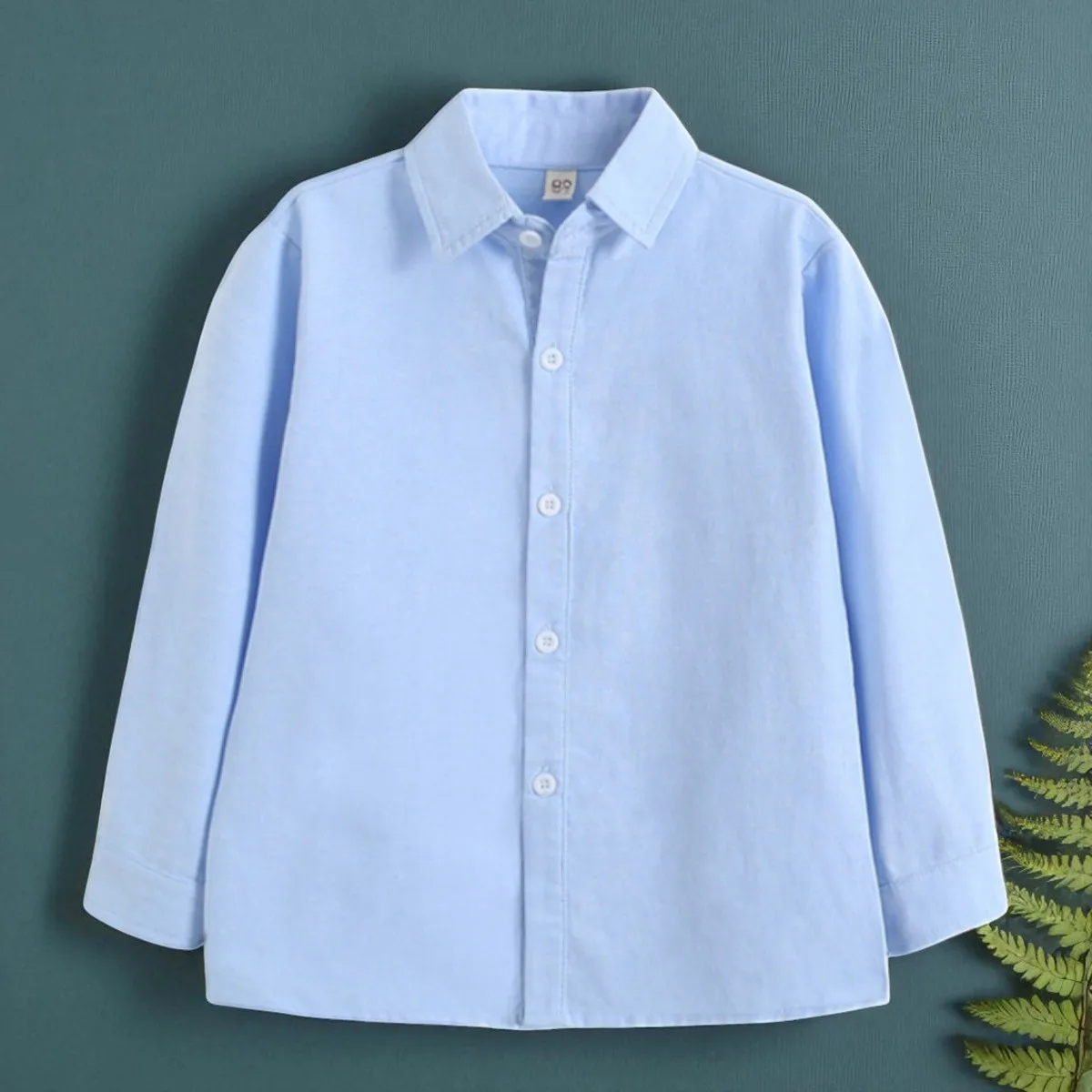 

Girls Blue Shirts Long Sleeve Blouse Boys Tops Kids Costumes Children Clothing Back to School Uniform Blouse 6 8 10 12 13 Years