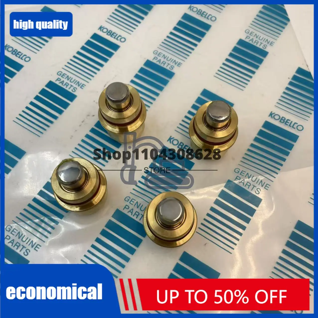 High Quality Foot Valve Positioning Pin Walking Bullet Oil Seal Excavator Parts for Kobelco SK200-8 Yuchai YC60
