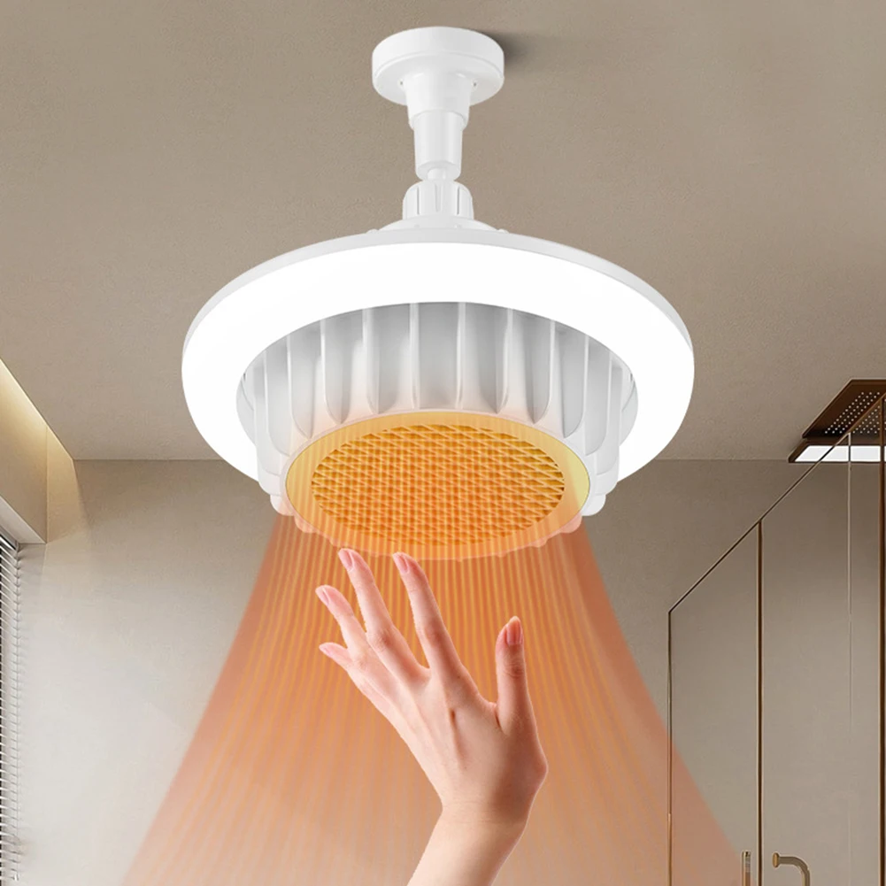 Ceramic Bathroom Heater with PTC Technology Exhaust Fan Heater Fan Ceiling Light for Indoor Living Room Bedroom