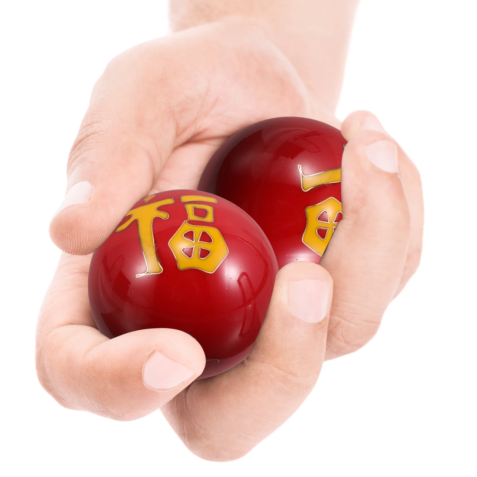 

Chinese Hand Exercise Balls: Handmade Enamel Fitness Handballs For Relaxation Strength Elderly Massage Ball For Home