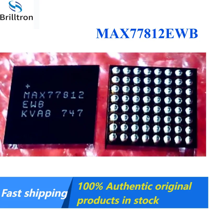 5-20PCS NEW MAX77812EWB  MAX77812  BGA  Brand New Original Stock Available, Fast Shipping.