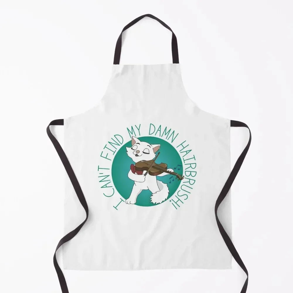 

Lucy of the Bremen Town Musicians Apron Household Items Women's Kitchen For Man Haircut Woman Work Apron