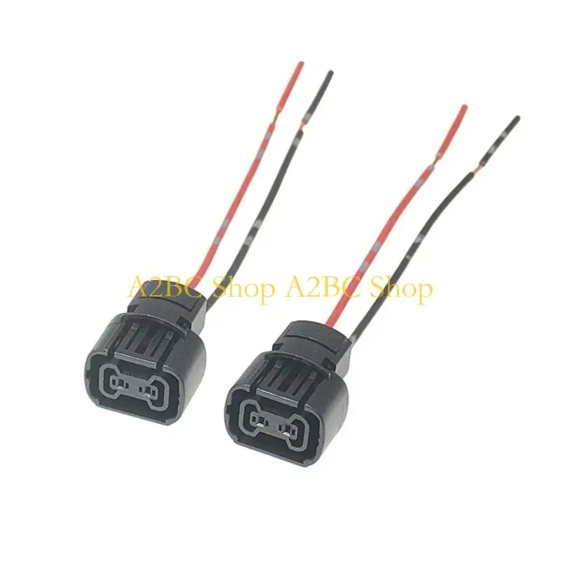 A2BC Professional H16 Fog Light Connector PVC Construction Fog Light Adapters Secure Fit For Various Vehicle Models