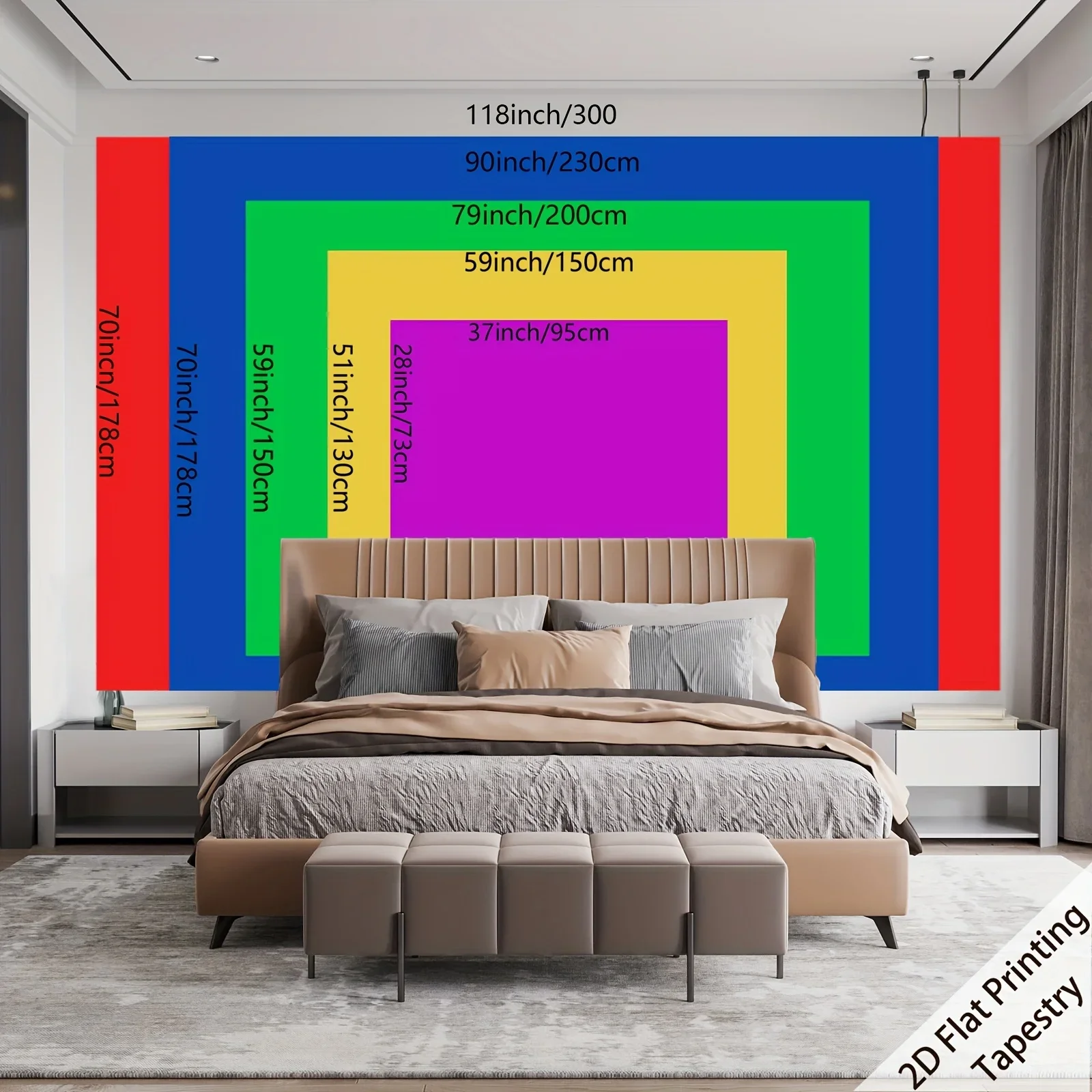 VIKAMA غرفة نسيج عتيقة لفارس القرون الوسطى، فناء، نسيج ديكور داخلي/خارجي، نسيج حائط سهل التعليق #6