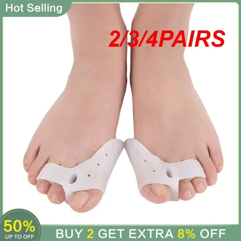 

2/3/4PAIRS Toe Corrector Comfortable Foot Fingers Toe Corrector For Valgus Toe Separator Bestseller Bunion Adjuster Adjustable