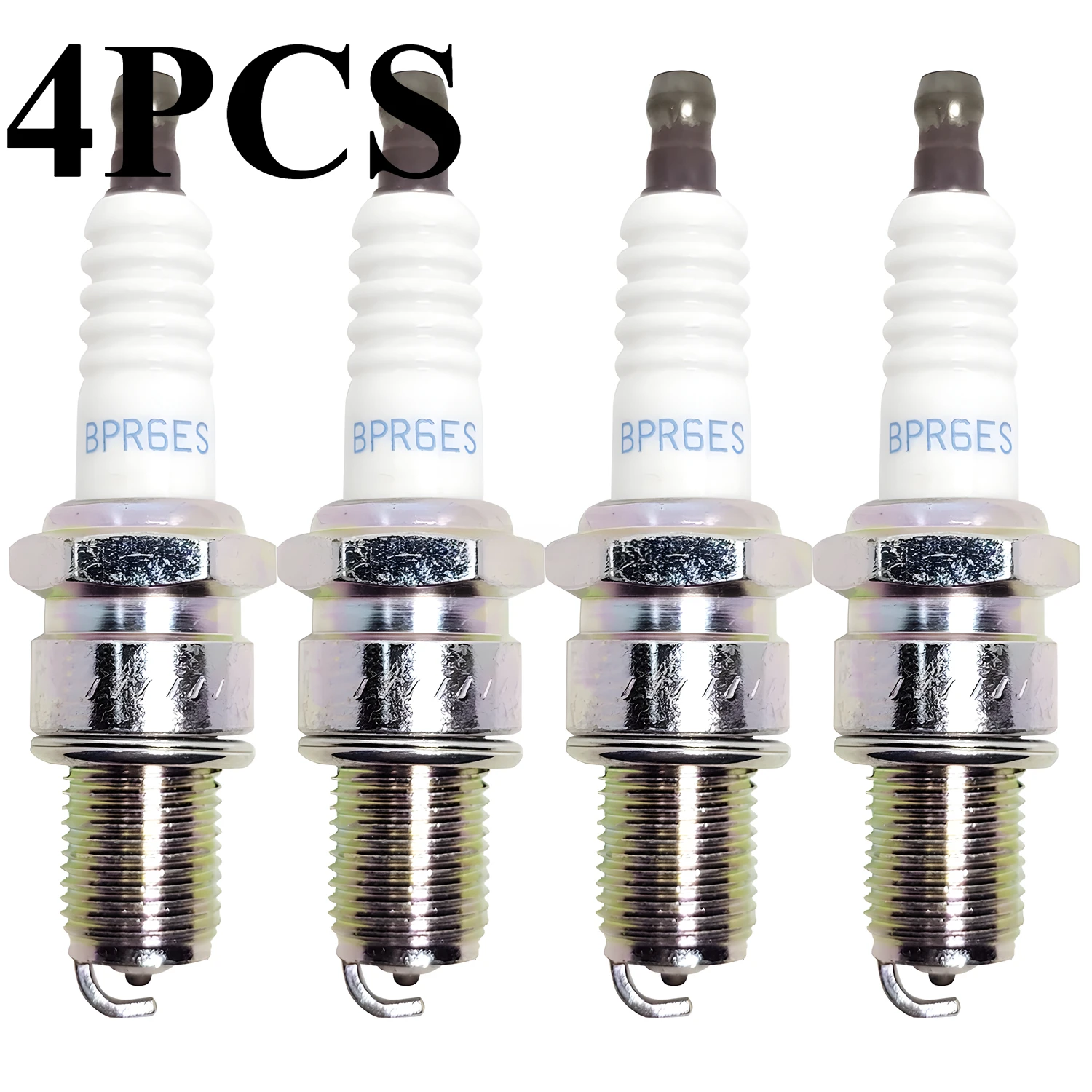 4Pcs Spark Plug F6RTC Replace for 7822/BPR6ES Denso W20EXR-U VOLVO 1367528 1367529 270746 TOYOTA 90098-20325 90098-20745