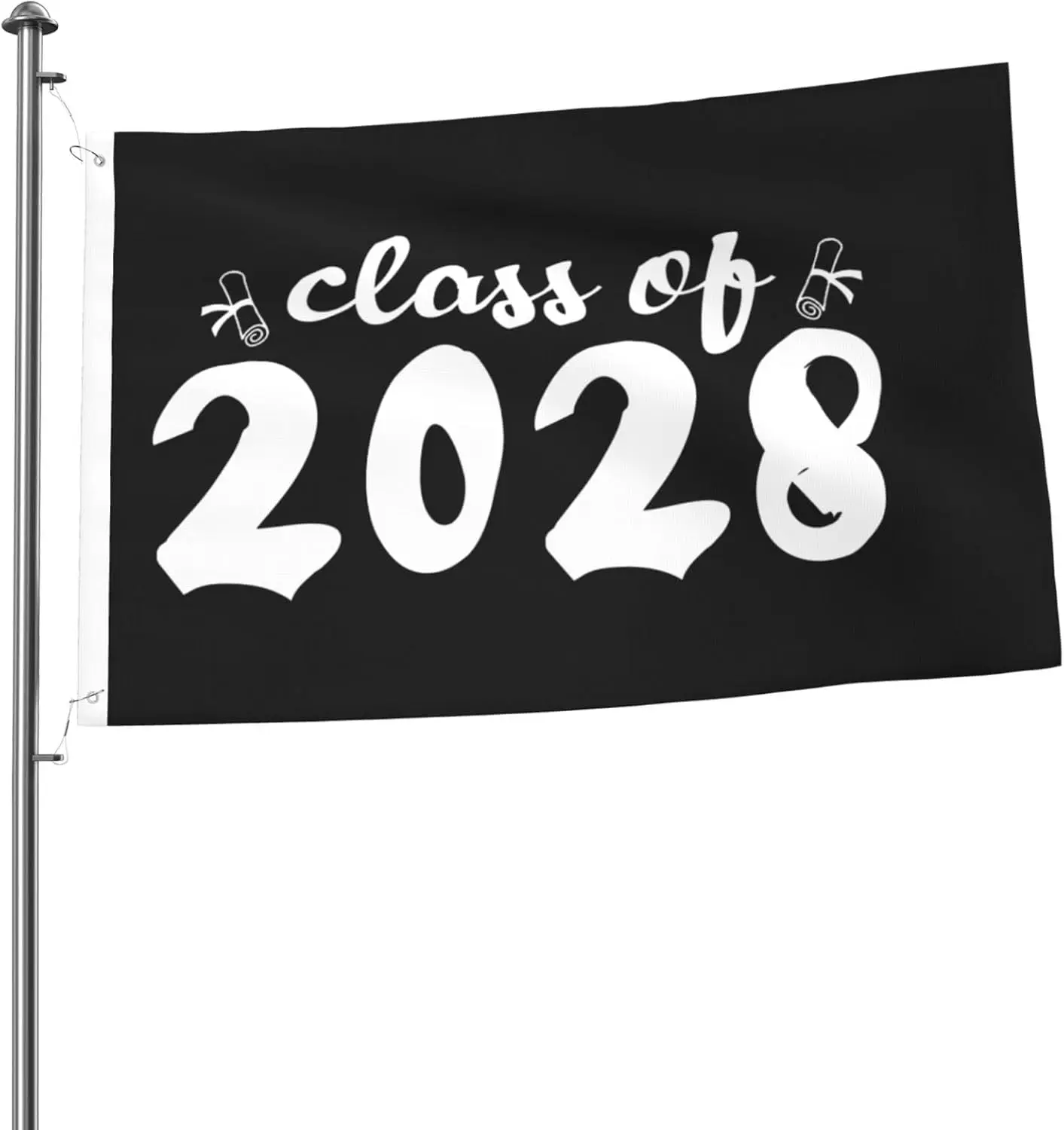 Flagnshow 100% Polyester Senior Class Of 2028 Flag