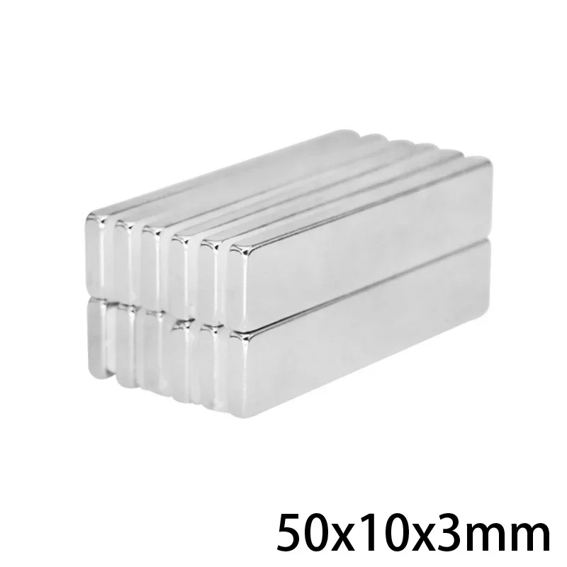 50x10x3 Strong Quadrate Neodymium Magnet 50mm X 10mm X3mm For Home Refrigerators, Offices DIY 50x10x3mm 50*10*3