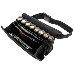 Canvas Cash Wallet With Coin Organizer Box Adjustable Belt Large Capacity Cash Bag Coin Holder For Men Portable Belt Bag