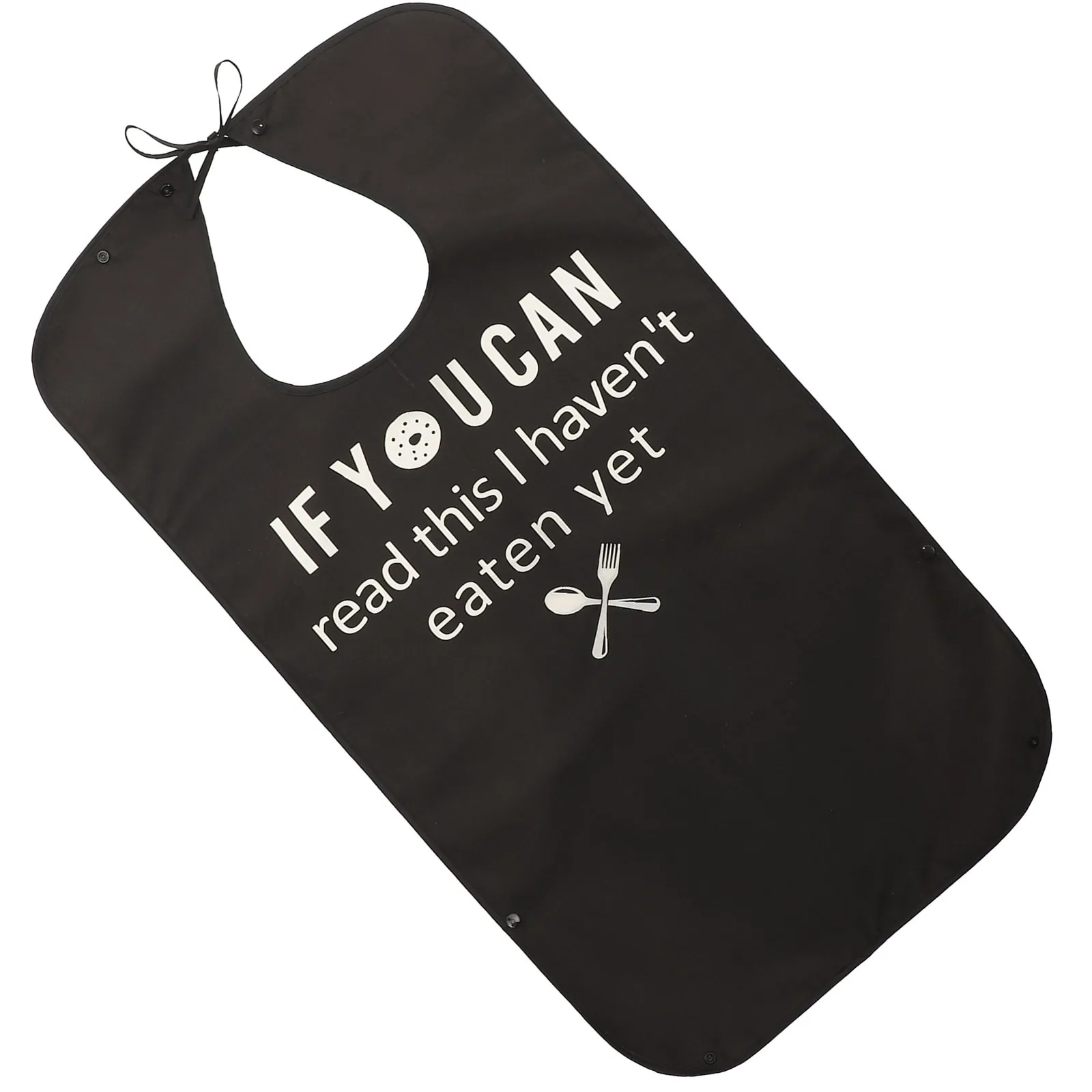 

Водонепроницаемый нагрудник для взрослых, многоразовый полиэфирный материал с кружевной пуговицей, дизайн для пожилых людей, переливающихся, для инвалидов, моющийся, складной