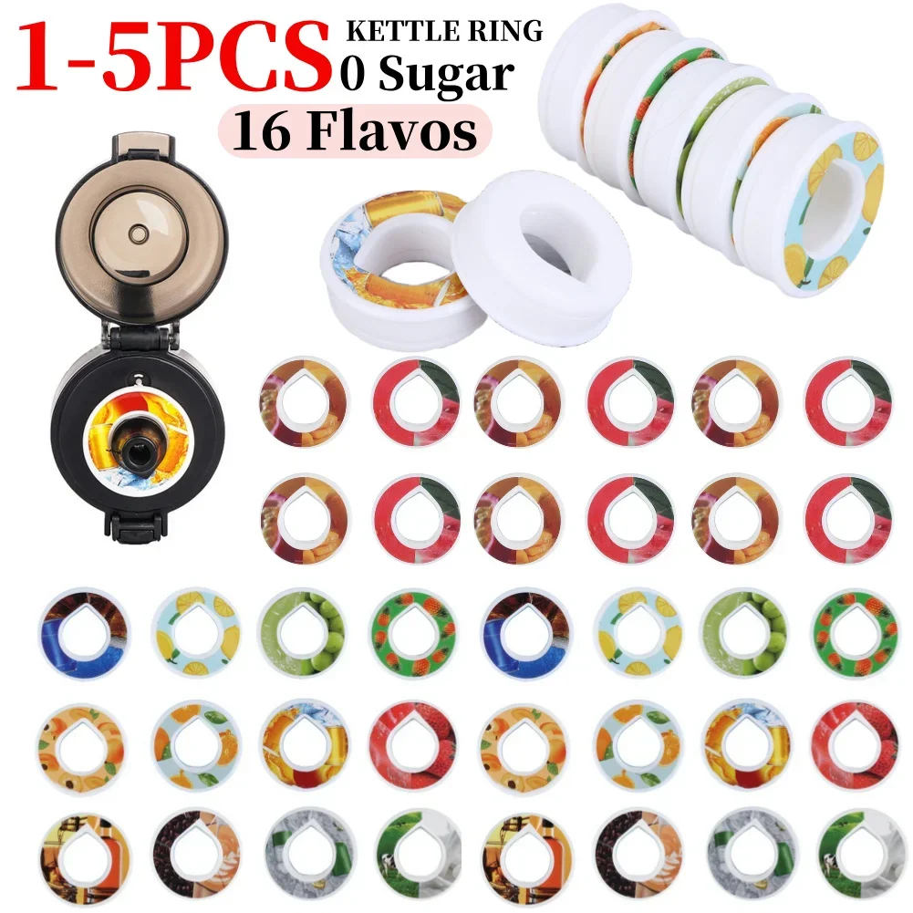 

1/3PCS Water Bottle Flavour Pod Creative Flavour Scent Pods 0 Sugar 0 Calorie Flavor Pod for Water Bottle Sports Cup Accessories