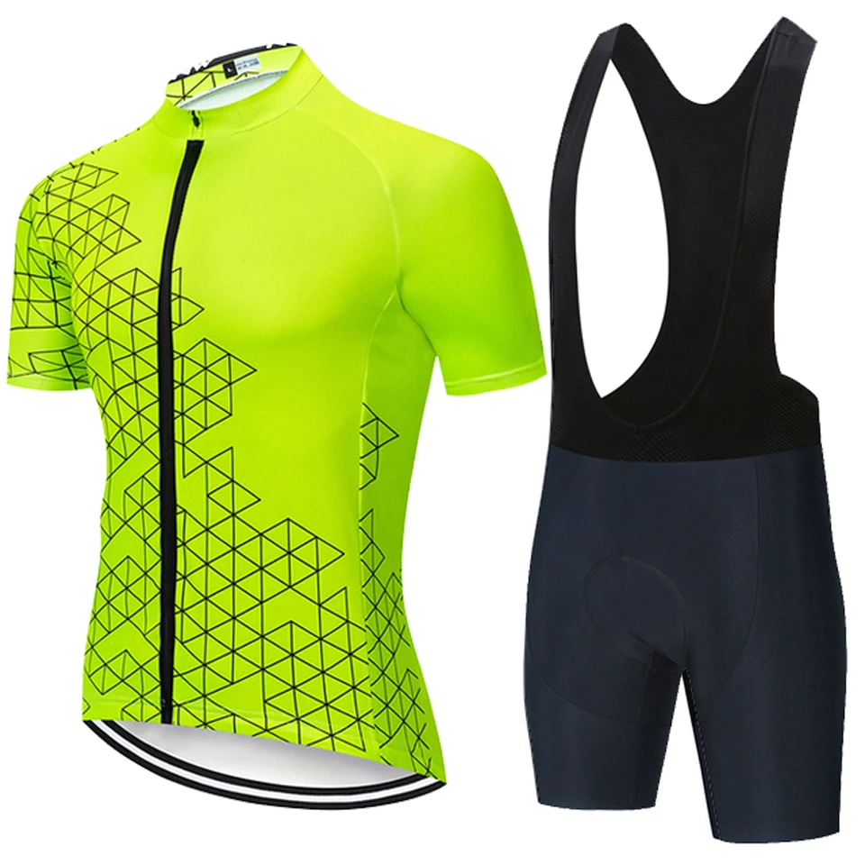 Cycling Jersey Set Men\'s Cycling Set 2024 Summer Outdoor Sport Bicycle Wear Clothing Breathable Bike Clothes MTB Cycling