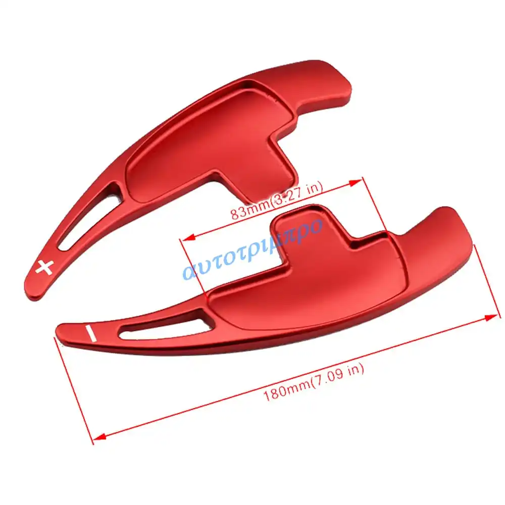 لمرسيدس بنز AMG A45 C63 E63 S63 S65 CLA45 CLS63 GLA45 GL63 ML63 SL63 SLK55 أحمر أسود عجلة التمديد التحول مجداف تمديد