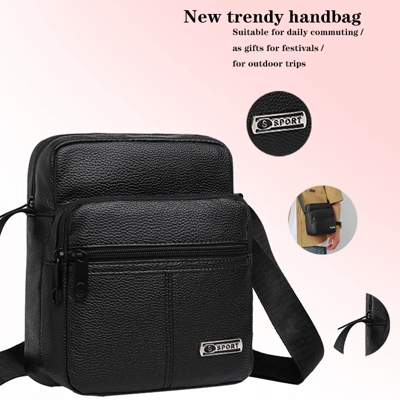 

Мужские сумки подходят для деловых поездок, которые можно подарить в качестве подарков. Регулируемые погоны.